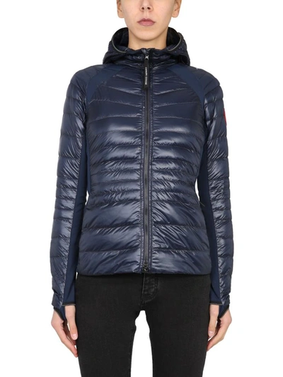 Shop Canada Goose "hybridge Lite" Jacket In Blue