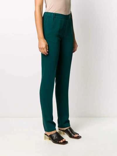 Shop Mm6 Maison Margiela Trousers Green