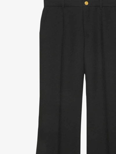 Shop Gucci Trousers Black