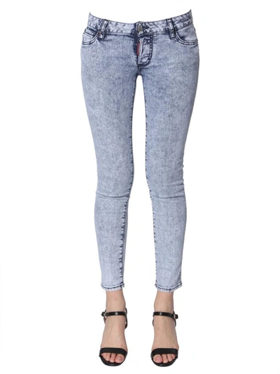 Shop Dsquared2 Jennifer Fit Jeans In Blue