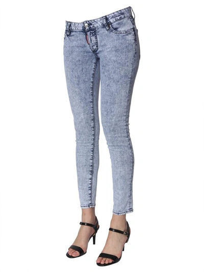 Shop Dsquared2 Jennifer Fit Jeans In Blue