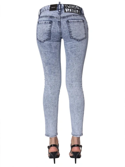 Shop Dsquared2 Jennifer Fit Jeans In Blue