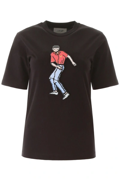 Shop Kirin Dancer T-shirt In Black Red