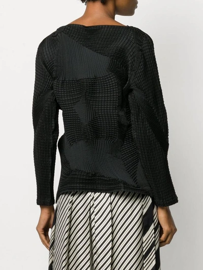 Shop Issey Miyake Top Black