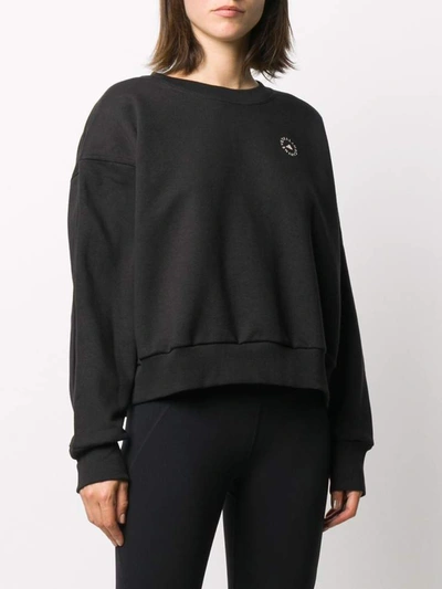 Shop Adidas By Stella Mccartney Sweaters Black