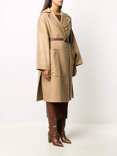 Shop Burberry Coats Camel