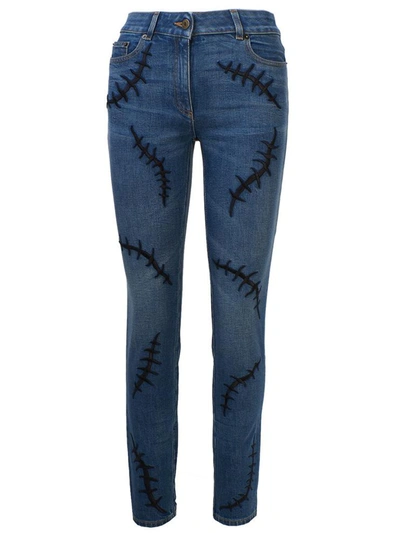 Shop Moschino Blue Jeans