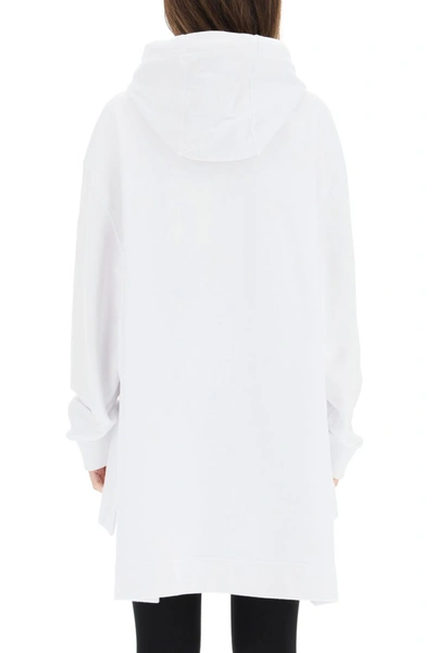 Shop Burberry Aurore Sweatshirt In Organic Cotton In White