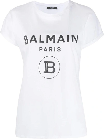 Shop Balmain T-shirts In Gab