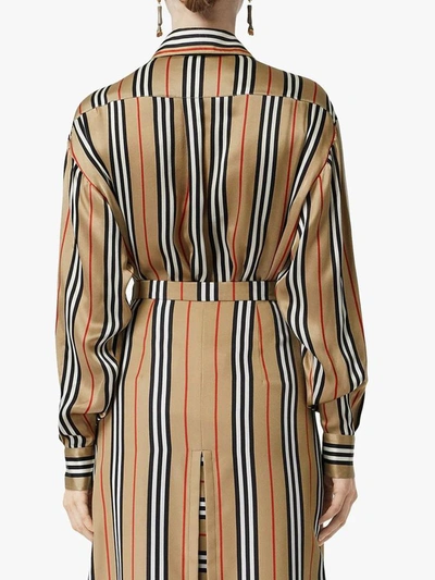 Shop Burberry Shirts In Achive Beige Ip S