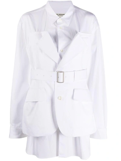 Shop Junya Watanabe Shirts White