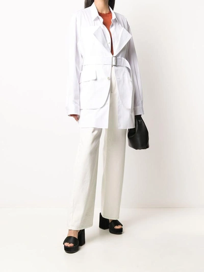 Shop Junya Watanabe Shirts White