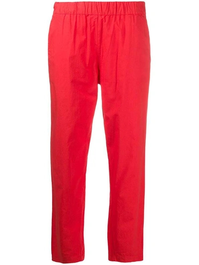 Shop Erika Cavallini Semi-couture Trousers Orange