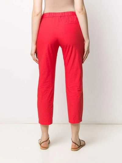 Shop Erika Cavallini Semi-couture Trousers Orange