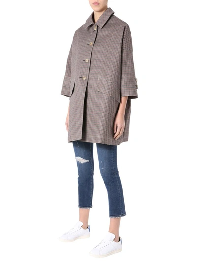 Shop Mackintosh "humbie" Coat In Grey