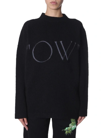 Shop Off-white Oversize Fit Shirt In Black