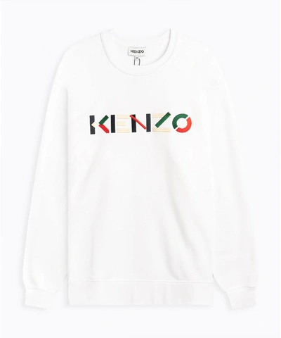 Shop Kenzo Sweatshirts In Blanc