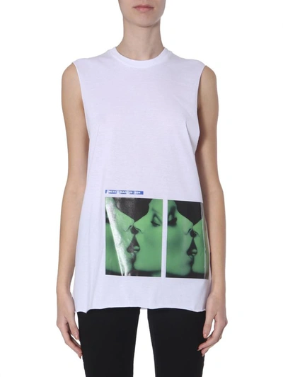 Shop Dsquared2 Sleeveless T-shirt In White