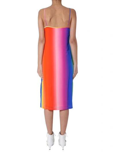 Shop Etre Cecile Rainbow Dress In Multicolour