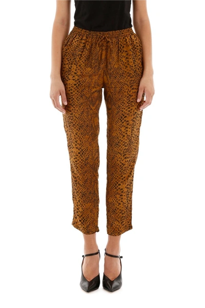 Shop Mes Demoiselles Kung Trousers In Ocre