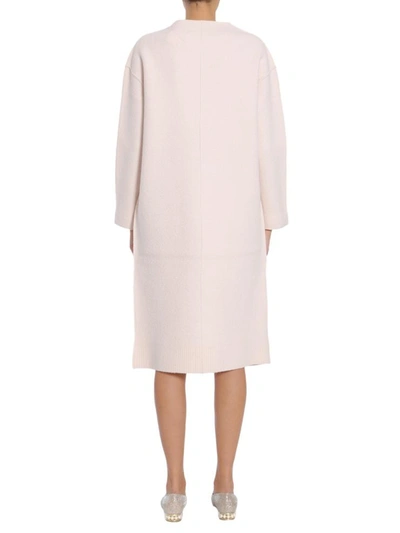 Shop Proenza Schouler Double Breasted Coat In Pink