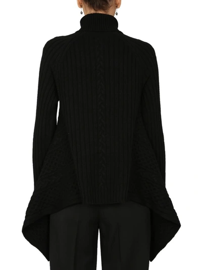 Shop Alexander Mcqueen High Neck Sweater In Black