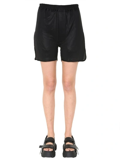 Shop Rick Owens "dolphin" Boxers In Black