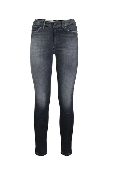 Shop Dondup Jeans Super Skinny Trousers Iris Black