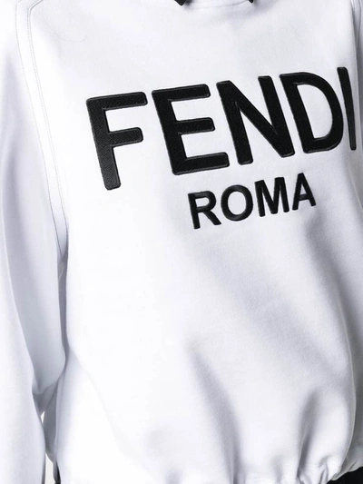 Shop Fendi Sweaters In Bianco