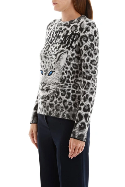 Shop Alberta Ferretti Jaguar Save Me Pull In Black Ivory