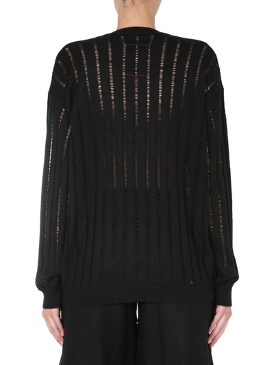 Shop Uma Wang V-neck Sweater In Black