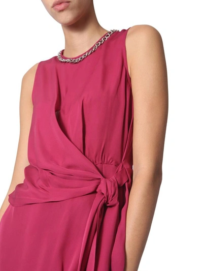 Shop Michael Michael Kors "berry" Top In Fuchsia