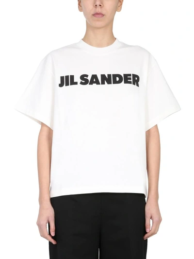 Shop Jil Sander Boxy Fit T-shirt In White