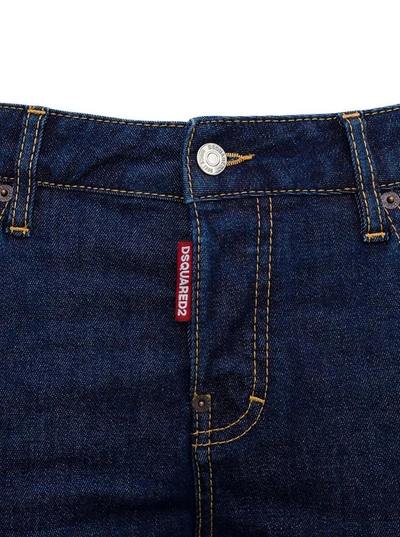 Shop Dsquared2 Cotton Denim Jeans In Blu