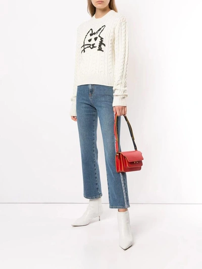 Shop Msgm Jeans In 88
