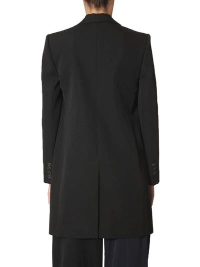 Shop Givenchy Long Blazer In Black