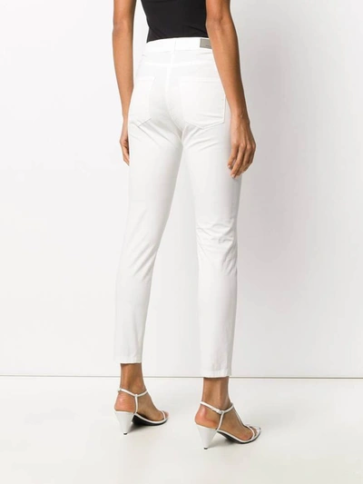 Shop Fabiana Filippi Trousers White