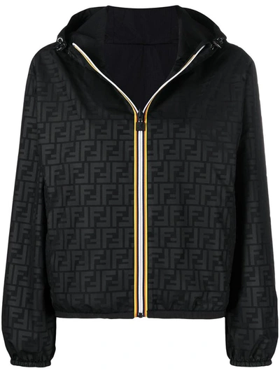 Shop Fendi Coats In Nero