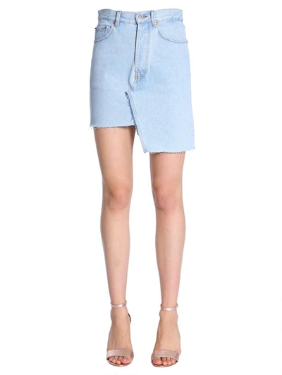 Shop Forte Dei Marmi Couture "lucille" Denim Skirt