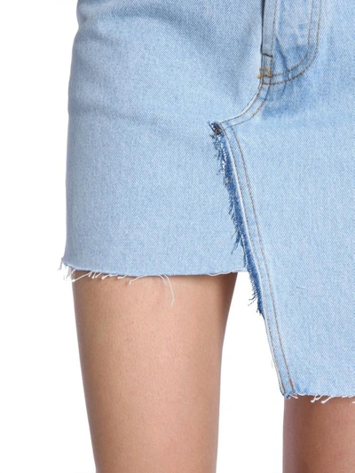 Shop Forte Dei Marmi Couture "lucille" Denim Skirt