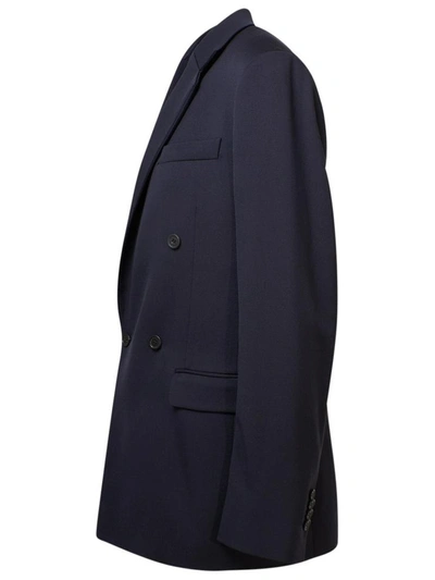 Shop Stella Mccartney Blazer Blu In Navy