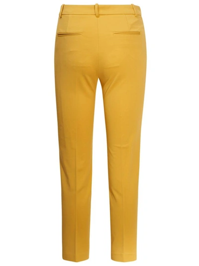 Shop Pinko Pantaloni Bello 83 Gialli In Yellow