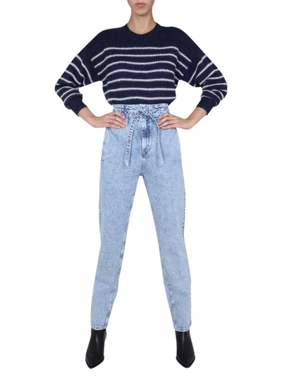 Shop Isabel Marant "uduard" Jeans In Blue