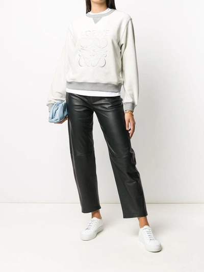 Shop Loewe Sweaters Grey