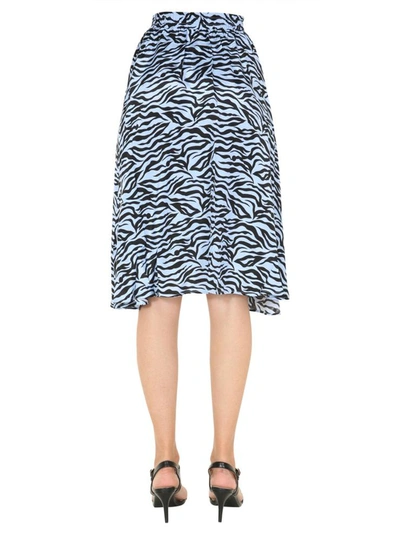 Shop Jovonna "horai2" Skirt In Blue
