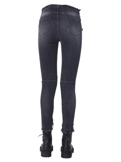 Shop Ben Taverniti Unravel Project Skinny Fit Jeans In Black