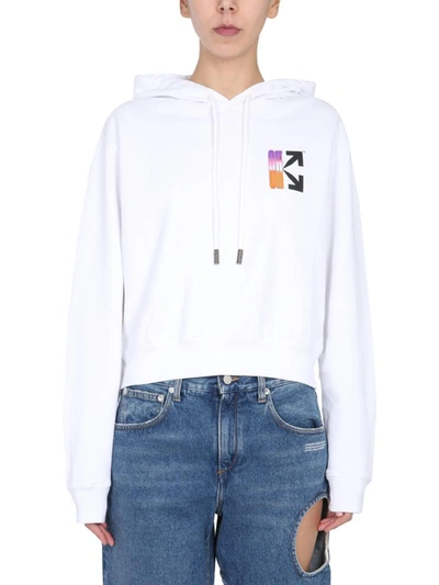 Shop Off-white Hoodie In White