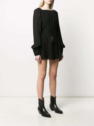 Shop Saint Laurent Dresses Black