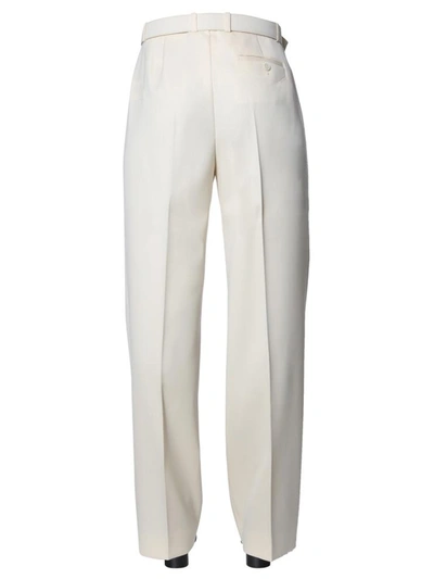 Shop Givenchy Pants With Belt In White