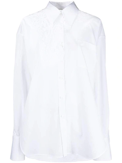 Shop Ermanno Scervino Shirts White